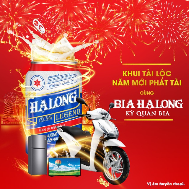 [TẾT 2021] Xuân mới lộc vàng – ngập tràn quà tặng cùng Bia Hạ Long - Ảnh 3.