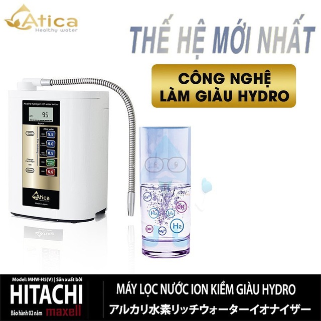 Cơ hội sở hữu máy lọc nước ion kiềm giá rẻ của Hitachi Maxell tết Tân Sửu - Ảnh 1.