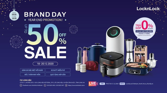 Loạt đồ gia dụng sale “cực khủng” lên tới 50% chỉ từ 19k, chị em “yêu bếp nghiện nhà tranh thủ sắm ngay cho gia đình trong dịp cuối năm - Ảnh 1.