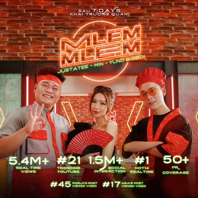 Min cùng JustaTee, Yuno Bigboi mở quán ăn kỳ diệu làm tan biến mọi ưu phiền trong MV mới - Ảnh 5.