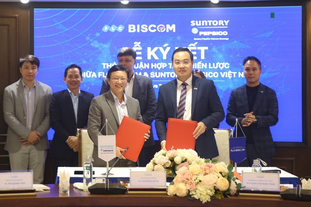 Tập đoàn FLC và Suntory PepsiCo Vietnam ký kết hợp tác chiến lược - Ảnh 3.