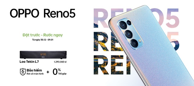 Hé lộ quà công nghệ hấp dẫn khi đặt trước OPPO Reno5 - Ảnh 1.