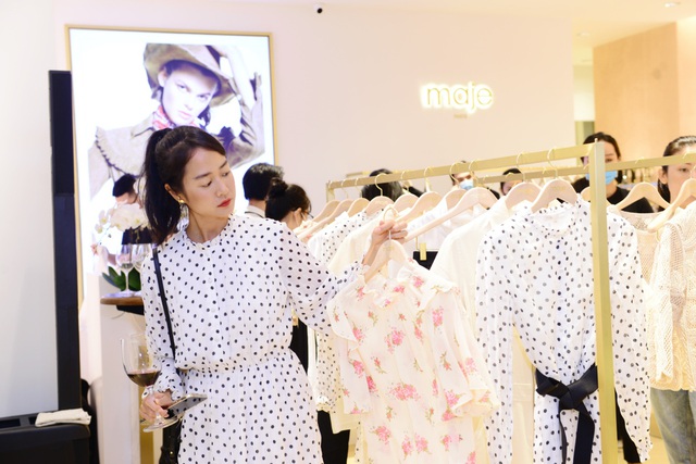 Maje mở liền một lúc 2 cửa hàng tại Sài Gòn, Salim, Amandine, Jun Vũ, Chloe Nguyễn, Amee tới chung vui - Ảnh 4.