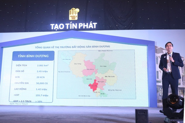 Công ty Tạo Tín Phát ra quân và ký kết hợp tác dự án Phước Điền Citizen - Ảnh 2.