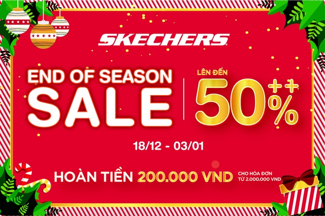 Skechers sale mạnh dịp cuối năm, loạt mẫu hot hit đều có giá tốt, cầm 1 triệu là dư sức shopping hàng hiệu - Ảnh 1.