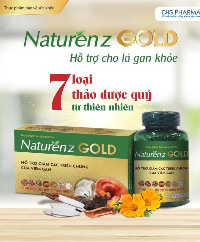 Naturenz Gold - Bí quyết vàng hỗ trợ giảm viêm gan hiệu quả - Ảnh 1.