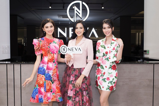 Top 3 Hoa hậu Việt Nam 2020 rạng rỡ trong thiết kế của NEVA - Ảnh 6.