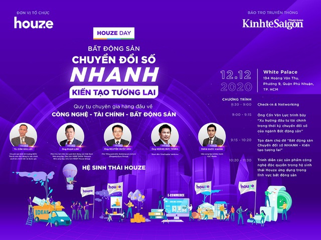 Nhiều giải pháp công nghệ giúp bất động sản chuyển đổi số nhanh tại Houze Day 2020 - Ảnh 1.