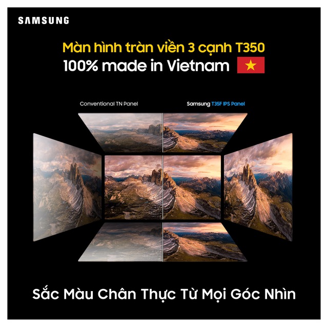 Màn hình Samsung T35F, Màn hình đầu tiên được sản xuất 100% tại Việt Nam - Ảnh 2.