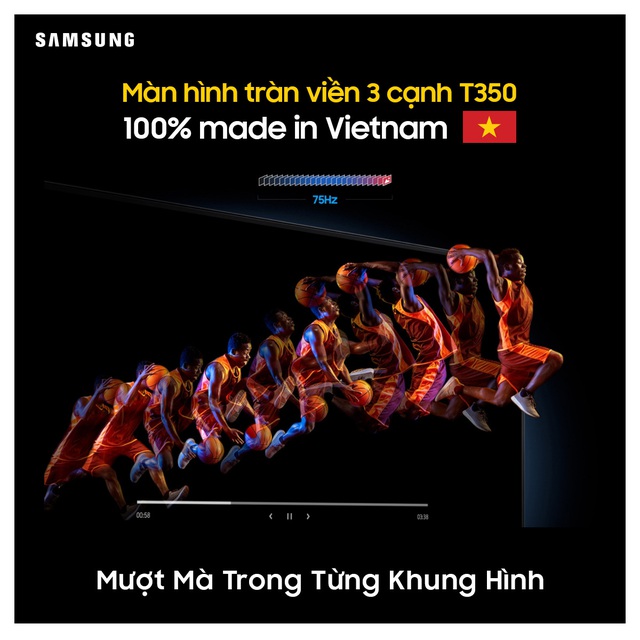 Màn hình Samsung T35F, Màn hình đầu tiên được sản xuất 100% tại Việt Nam - Ảnh 3.