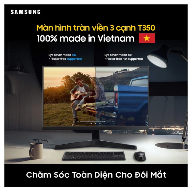 Màn hình Samsung T35F, Màn hình đầu tiên được sản xuất 100% tại Việt Nam - Ảnh 4.