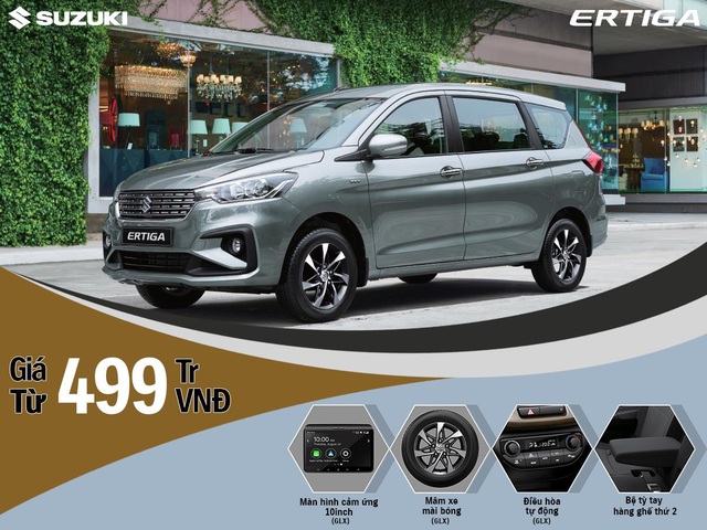 Suzuki Ertiga 2020 ra mắt Việt Nam, giá từ 499 triệu đồng - Ảnh 1.