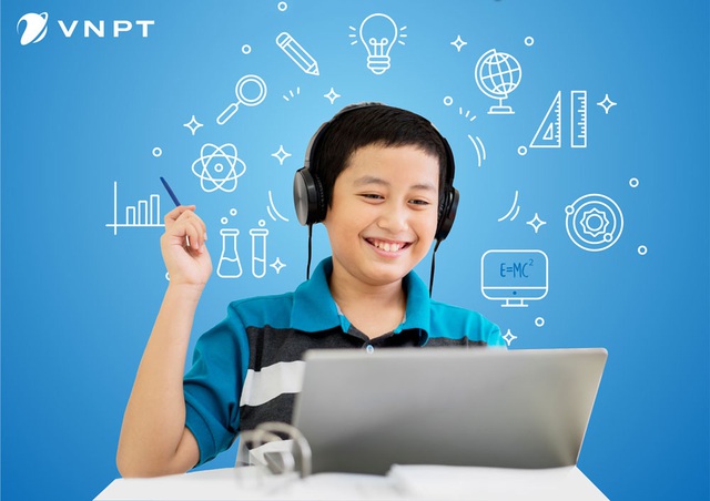 VNPT miễn phí dịch vụ học trực tuyến VNPT E-Learning - Ảnh 1.
