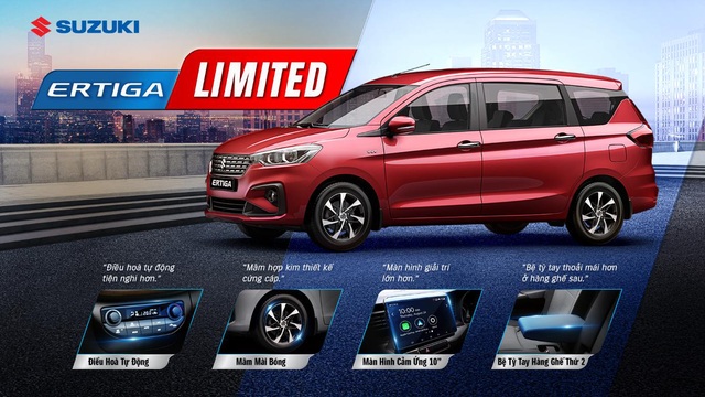 Suzuki ra mắt Ertiga Limited với nhiều option để hút khách Việt - Ảnh 1.