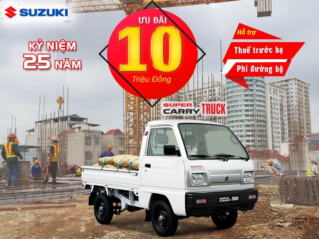 Suzuki tiếp tục ưu đãi cho xe Carry Truck và Blind Van - Ảnh 3.