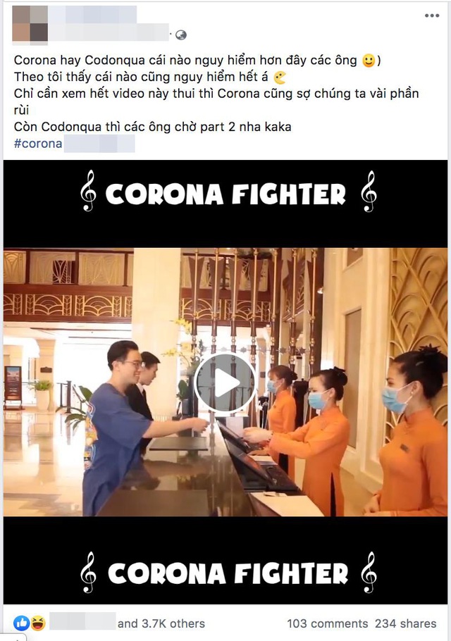 Bản rap cực chất của nhân viên lễ tân khách sạn sáng tác cổ vũ tinh thần phòng chống Corona - Ảnh 6.