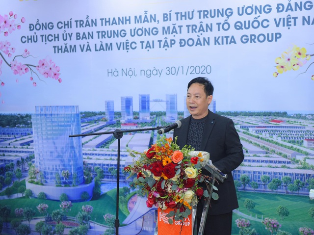 KITA Group đón Chủ tịch UBTƯ MTTQ Việt Nam đến thăm và làm việc đầu năm Canh Tý - Ảnh 1.