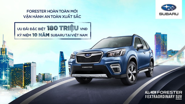 Vì sao khách hàng Việt Nam chọn Subaru Forester? - Ảnh 1.