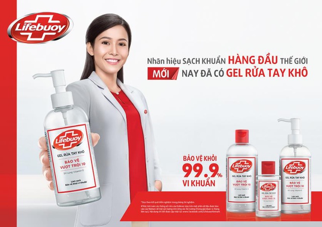 Chính thức xuất hiện tại Việt Nam: Gel rửa tay khô Lifebuoy từ nhãn hiệu sạch khuẩn hàng đầu thế giới - Ảnh 1.