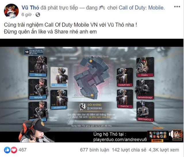 Streamer Việt đồng loạt chơi Call of Duty: Mobile VN - Ảnh 5.