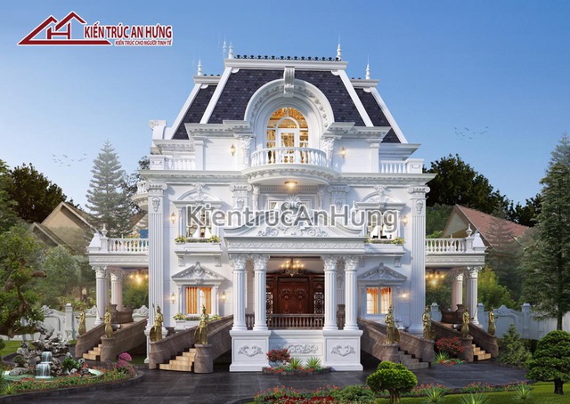 Điểm danh những mẫu thiết kế lâu đài - dinh thự đẹp tại Việt Nam - Ảnh 3.