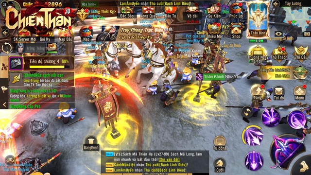 Biến thị trường game mobile Việt thành sân chơi riêng: Chiến Thần 3D thống trị các BXH sau ít ngày trở lại - Ảnh 3.