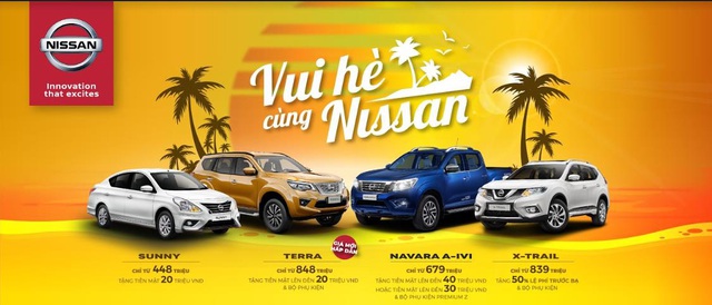Nissan ưu đãi đặc biệt cho toàn bộ dòng xe đang bán tại Việt Nam - Ảnh 1.