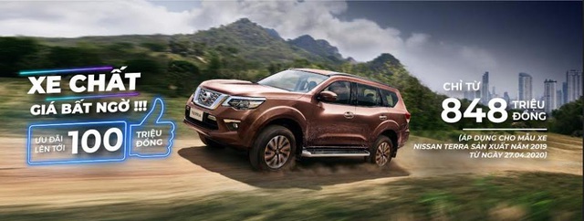 Nissan Việt Nam đưa ra ưu đãi lớn chưa từng có cho Nissan Terra - Ảnh 1.