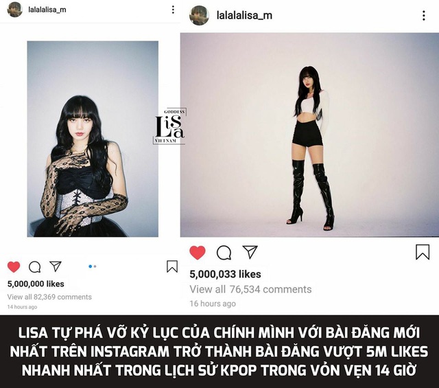 Post Instagram đạt 5 triệu likes trong 14 giờ: Giải mã lí do “Búp bê sống” Lisa khiến giới trẻ phát cuồng - Ảnh 1.