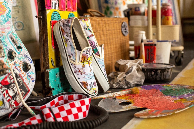 Kide Baharudin dùng nghệ thuật tái hiện cuộc sống qua BST Vans x Kide - Ảnh 5.