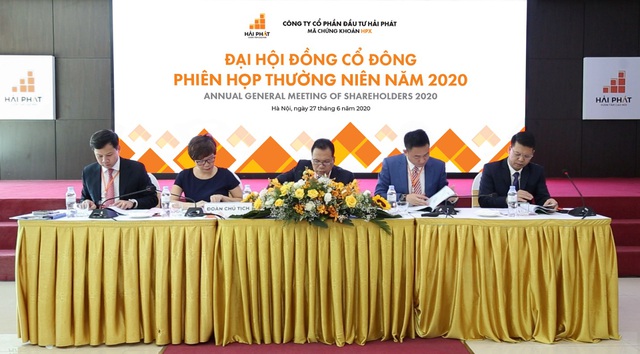 ĐHĐCĐ Hải Phát: Đặt mục tiêu ổn định, an toàn hoạt động và lợi nhuận hợp nhất từ 350 – 400 tỷ đồng - Ảnh 1.