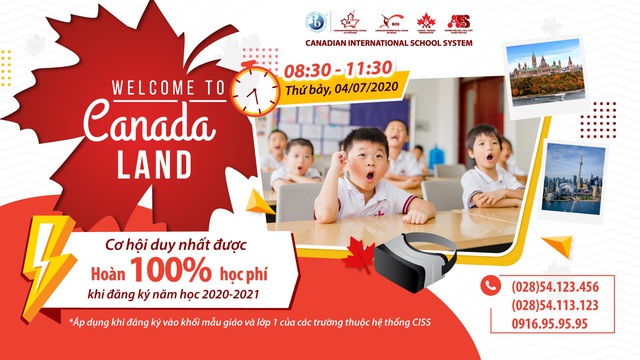 Hệ thống trường quốc tế Canada (CISS) công bố chương trình “Hoàn 100% học phí khi đăng ký nhập học lớp 1 và khối mầm non” - Ảnh 1.