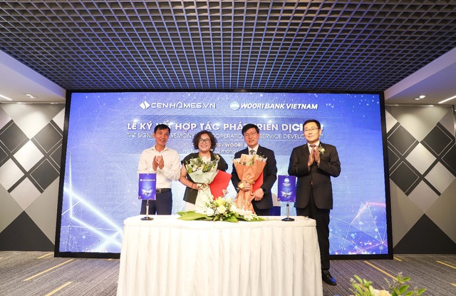 Cen Group ký kết hợp tác với Woori Bank Việt Nam phát triển dịch vụ tài chính điện tử - Ảnh 1.