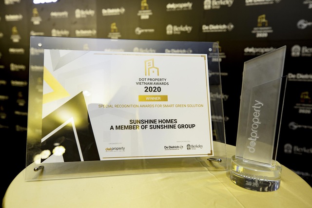 Dấu ấn đặc biệt của Sunshine Group tại Dot Property Vietnam Awards 2020 - Ảnh 1.