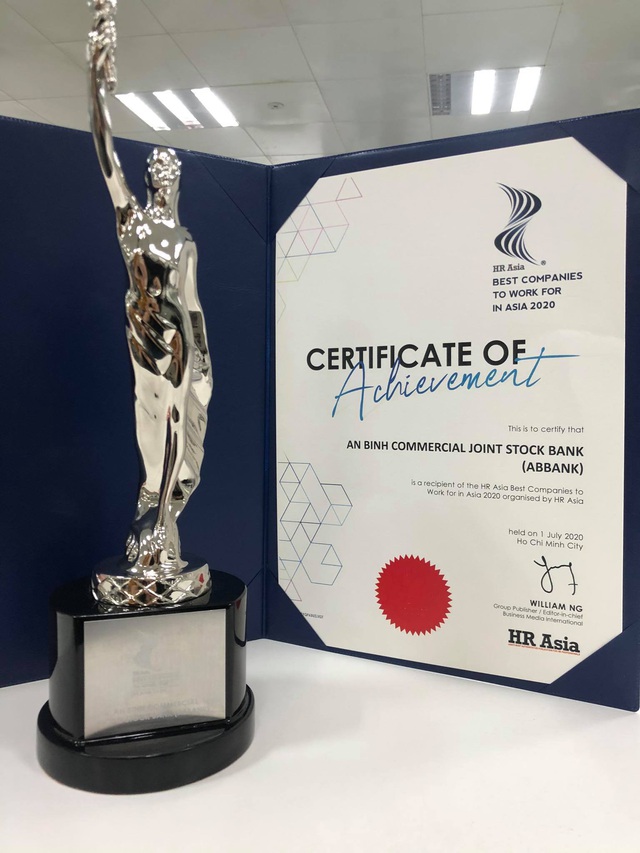 ABBANK nhận giải thưởng Top nơi làm việc tốt nhất châu Á năm 2020 - Ảnh 3.