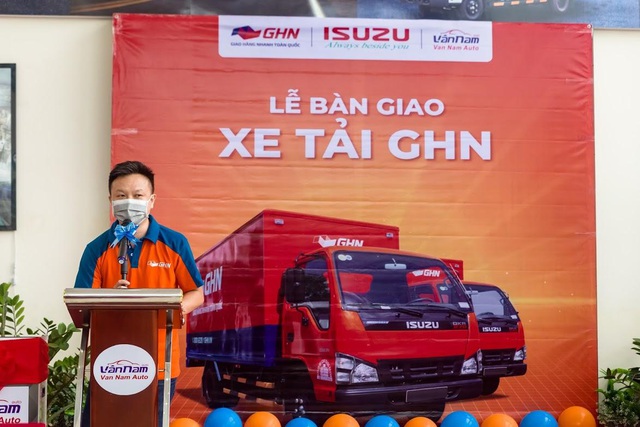 ISUZU Vân Nam tổ chức “Lễ Bàn Giao” hơn 50 xe tải các loại cho GHN Logistics - Ảnh 2.