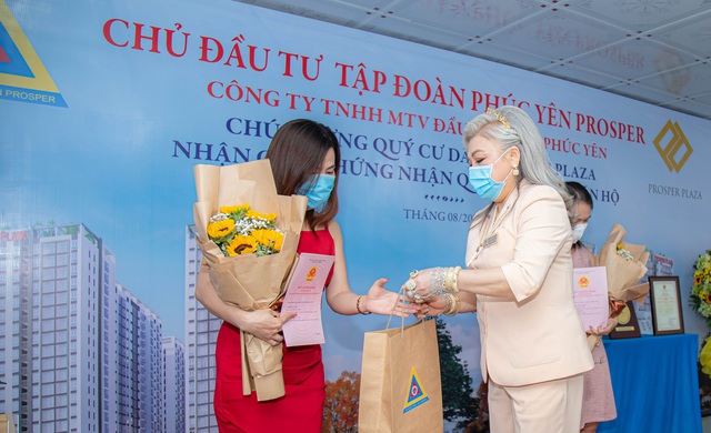 Tập đoàn Phúc Yên Prosper trao giấy chứng nhận quyền sở hữu căn hộ cho các cư dân dự án Prosper Plaza - Ảnh 2.