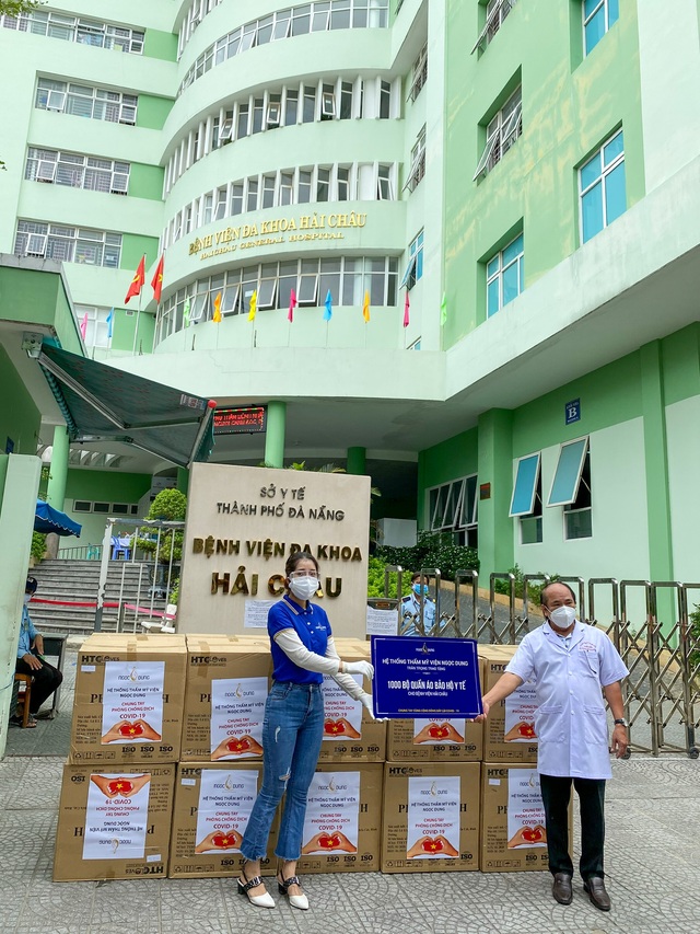 Sau khi ủng hộ 2 tỷ chống dịch, TMV Ngọc Dung tiếp tục hỗ trợ 7.000 đồ bảo hộ cho Đà Nẵng - Ảnh 5.