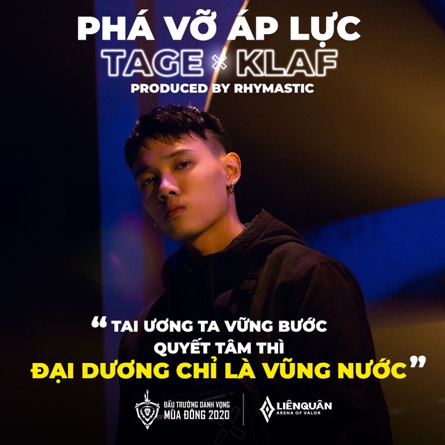 Chàng hotboy Rap Việt TAGE kết hợp cùng KLAF trong sản phẩm mới của Rhymastic - Ảnh 1.