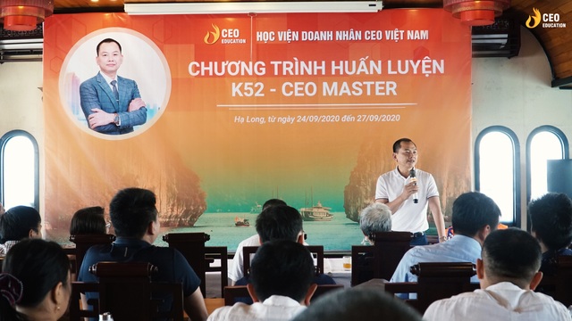 Những dấu ấn khó quên trong chương trình huấn luyện CEO MASTER của Học viện Doanh Nhân CEO Việt Nam - Ảnh 1.