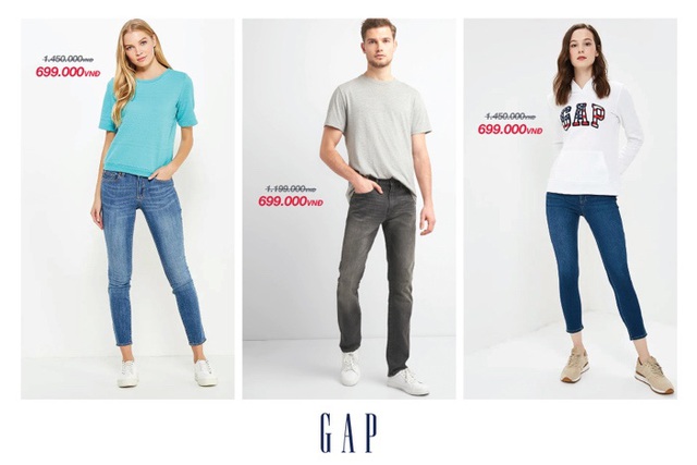 F5 tủ quần áo với siêu ưu đãi đến từ GAP - thương hiệu thời trang Mỹ - Ảnh 4.