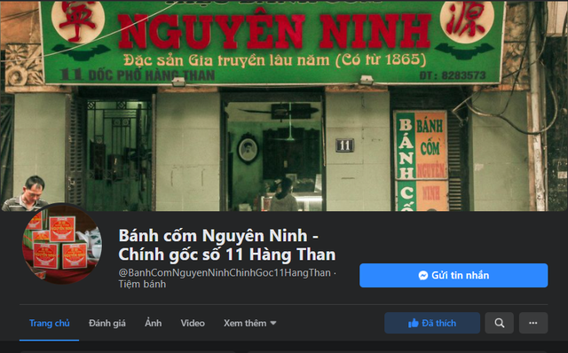 Giả mạo thương hiệu bánh cốm Nguyên Ninh trên mạng để trục lợi - Ảnh 1.