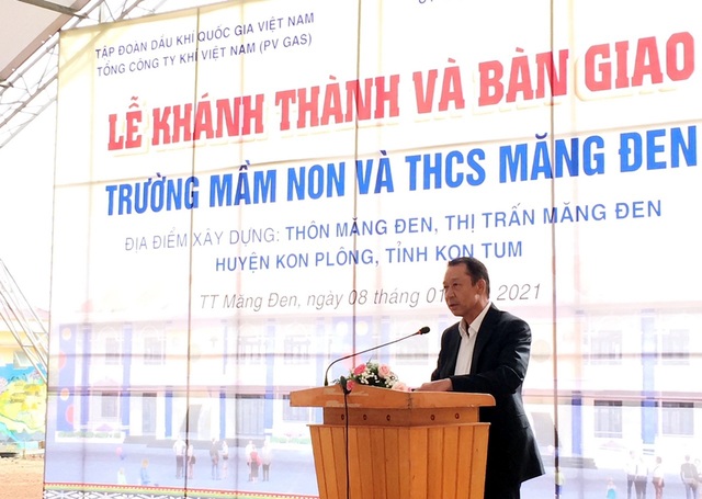 PV GAS tài trợ 12 tỷ đồng xây dựng trường học Kon Tum - Ảnh 1.