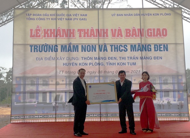 PV GAS tài trợ 12 tỷ đồng xây dựng trường học Kon Tum - Ảnh 2.