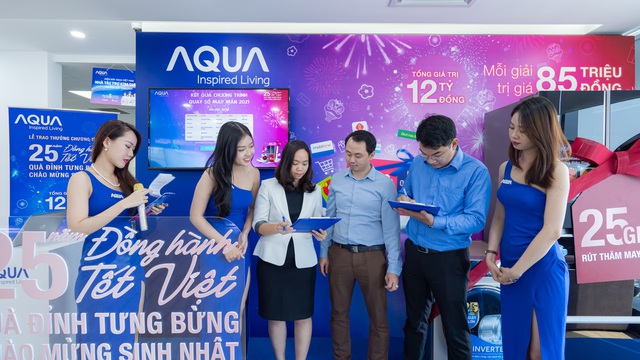 AQUA Việt Nam tri ân khách hàng lên đến 12 tỷ - Ảnh 1.