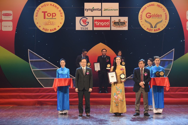 King Coffee đạt giải thưởng Top 20 Sản phẩm vàng, Dịch vụ vàng Việt Nam năm 2020 - Ảnh 1.