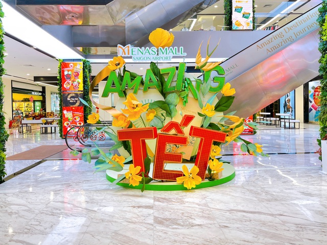 Amazing Tết - Đón năm mới diệu kỳ tại Menas Mall Saigon Airport - Ảnh 1.