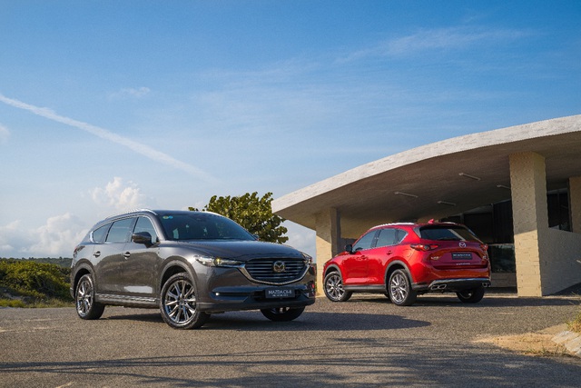 Bộ đôi SUV Mazda CX-5 và Mazda CX-8 về đích ấn tượng - Ảnh 4.