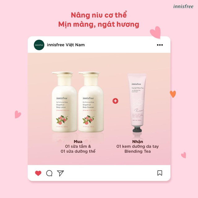 Thêm yêu thương, thêm trân trọng phụ nữ cùng lời tri ân bằng những set quà ý nghĩa từ innisfree - Ảnh 3.