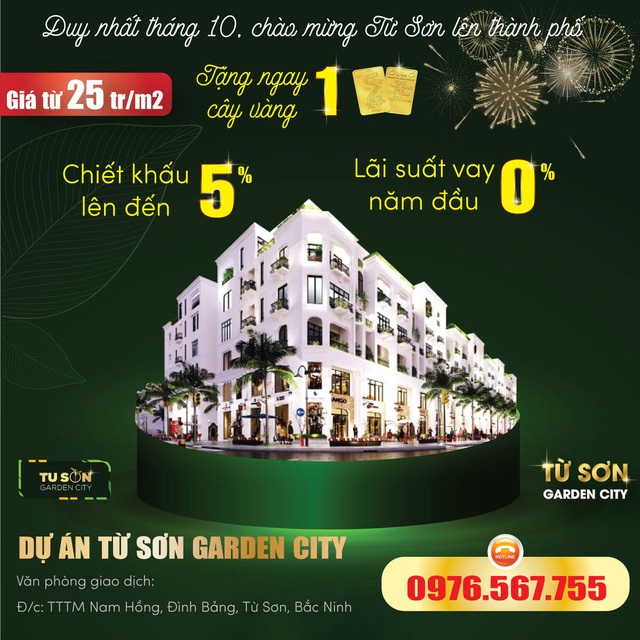 Thị xã Từ Sơn lên thành phố, nhà đầu tư “đổ xô” săn shophouse dự án này - Ảnh 1.